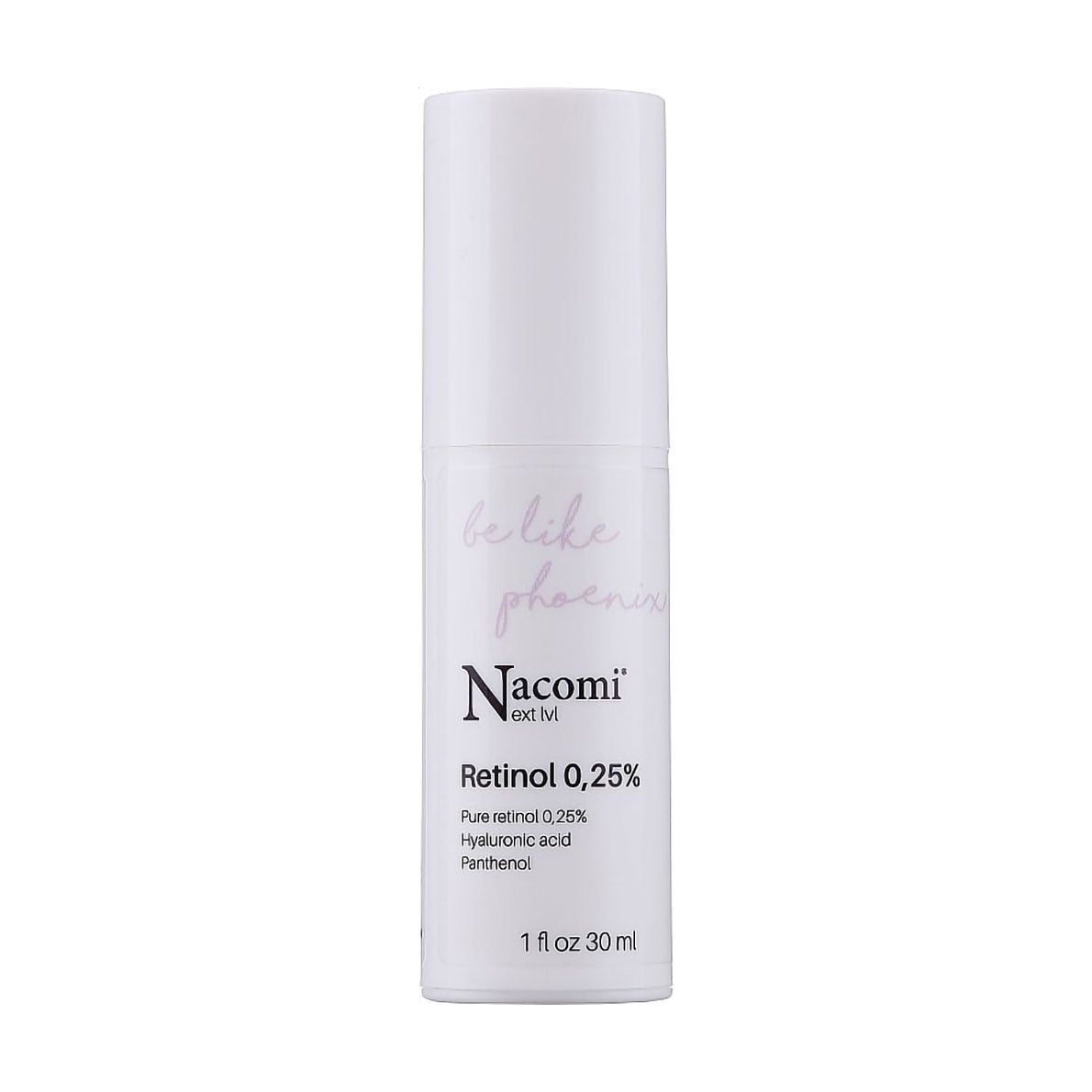 Нічна сироватка для обличчя Nacomi Next Level Retinol 0,25% з ретинолом, 30 мл
